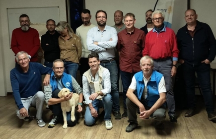Remise des fonds à Handi'Chiens le 15/10/2026